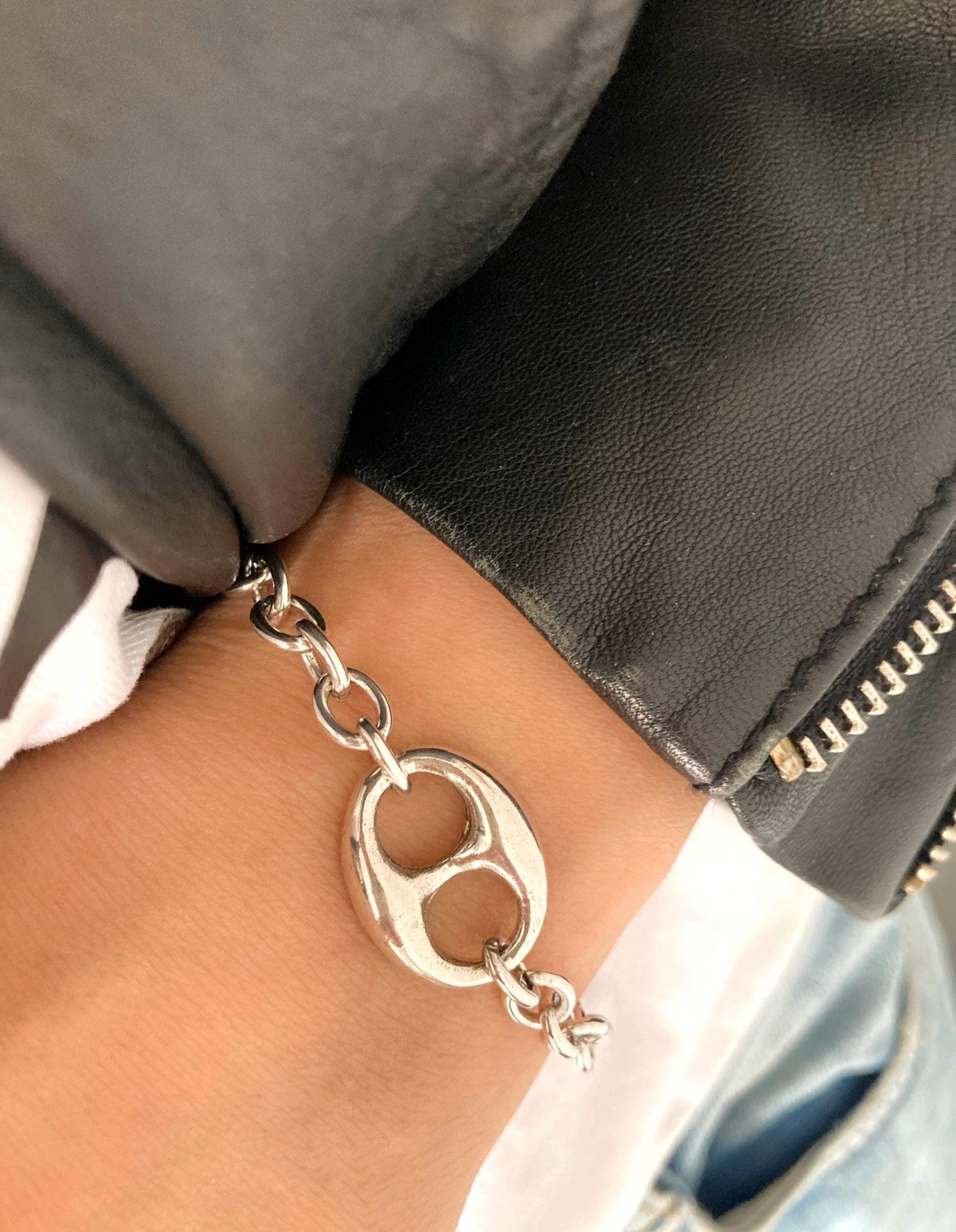 The Kyoto Bracelet – Minimalist Silver Chain | Handmade Boho Bracelet, Elegant Gift for Her - Karl & kate