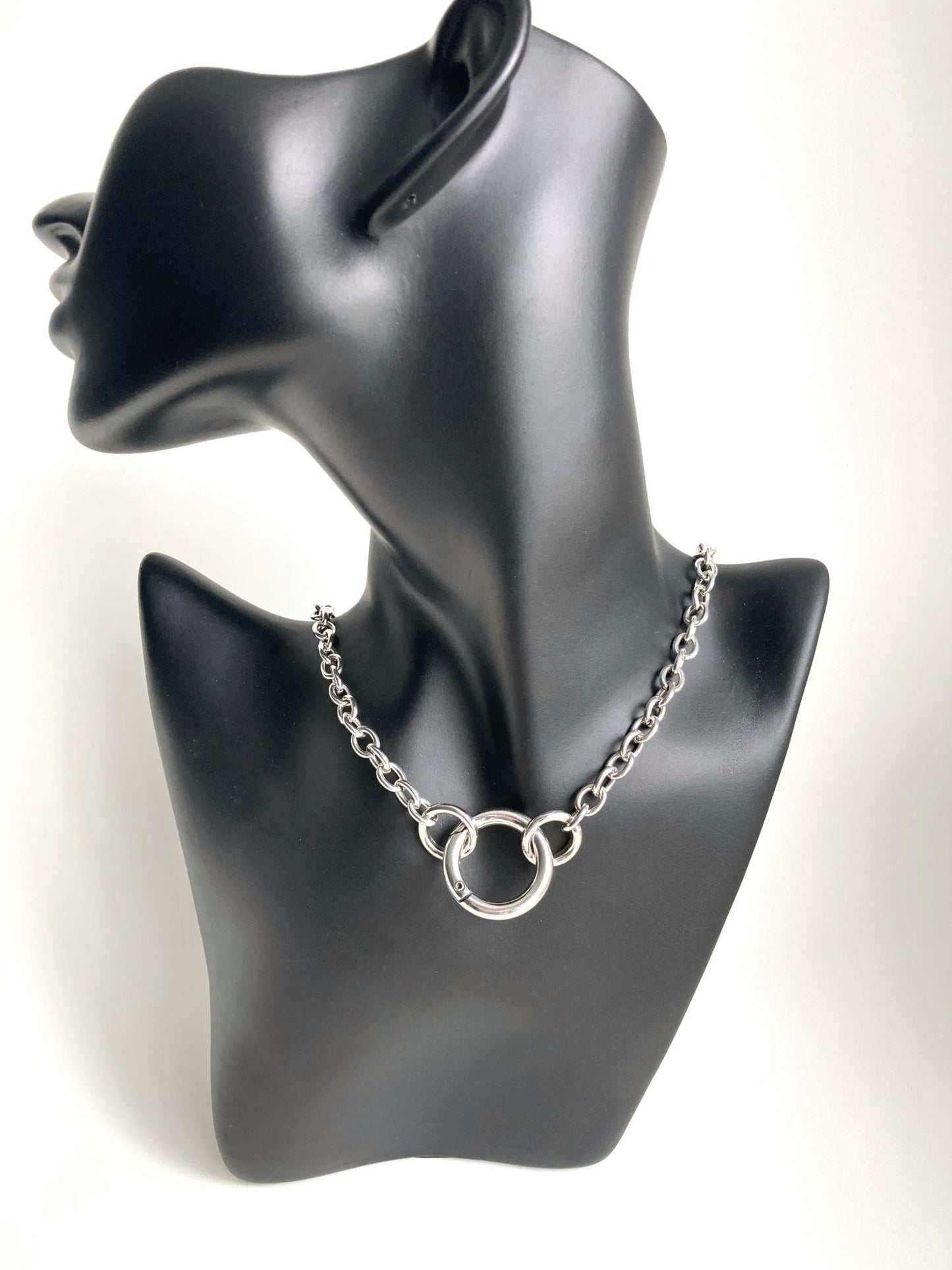 The Kyoto Necklace – Minimalist Silver Choker | Handmade Boho Chain, Elegant Gift for Her - Karl & kate